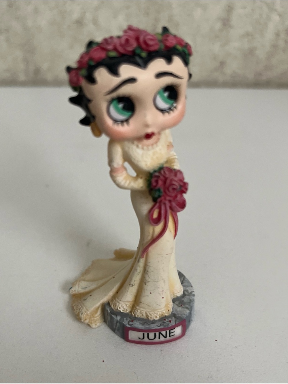 Danbury Mint Betty Boop Boopin Through the Years Perpetual Calendar June